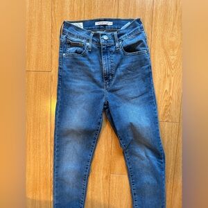 Levi’s Mile High Skinny Jeans (25 Waist, 30 Length)
